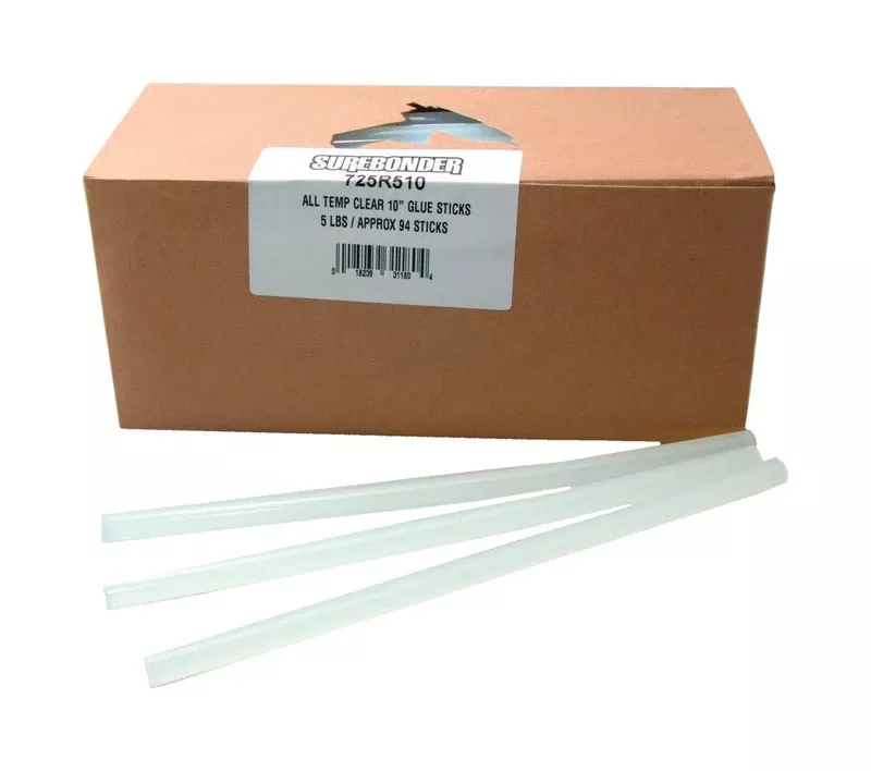 0.5 In. D X 10 In. L All Purpose Glue Sticks Clear 94 Pk