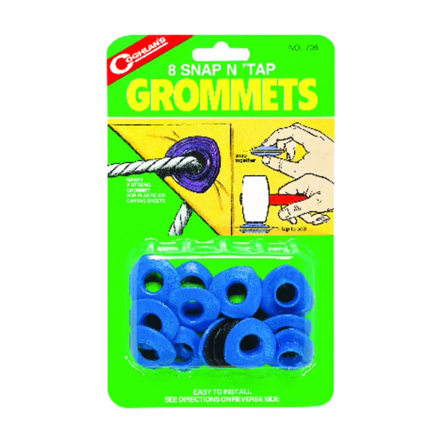 0.7375 In. D X 0.4375 In. D Plastic Grommet 8 Pk