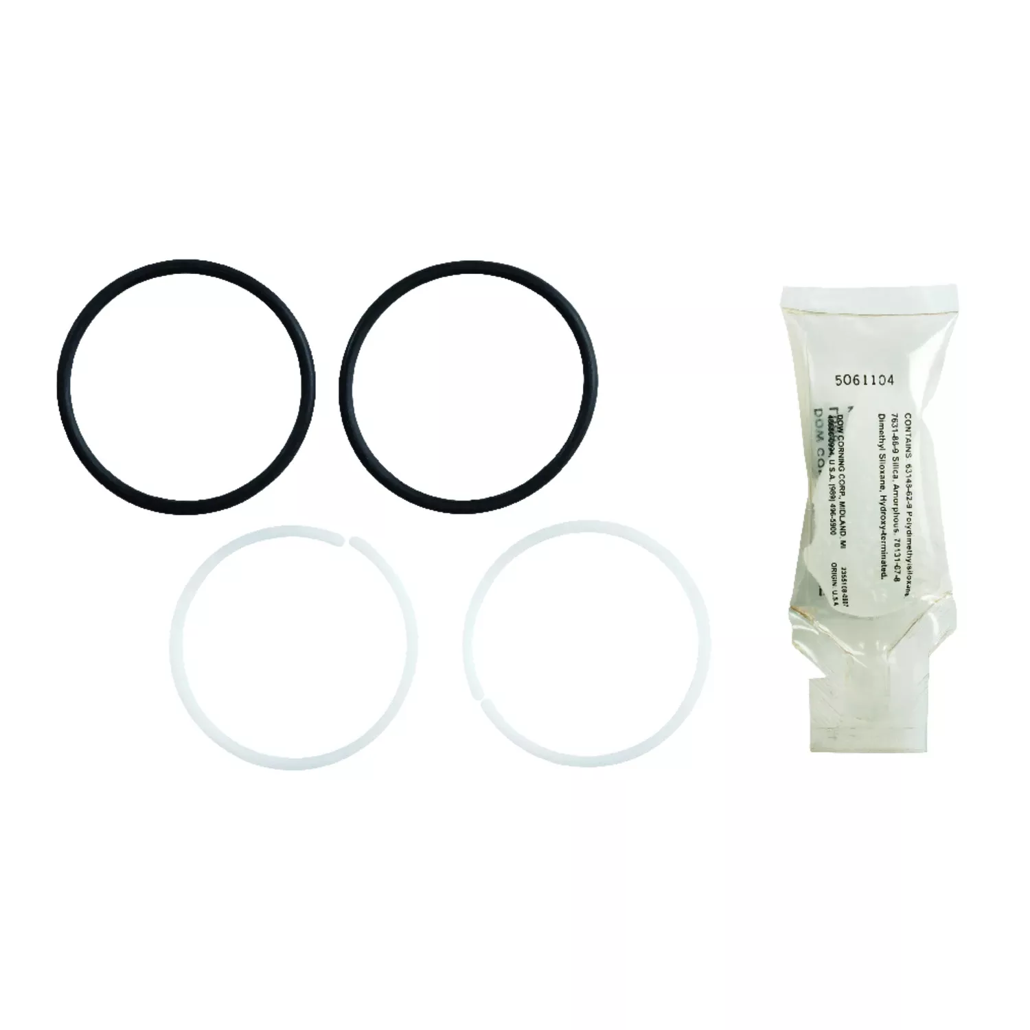 1-11/16 In. D Rubber O-ring Seal Kit 1 Pk