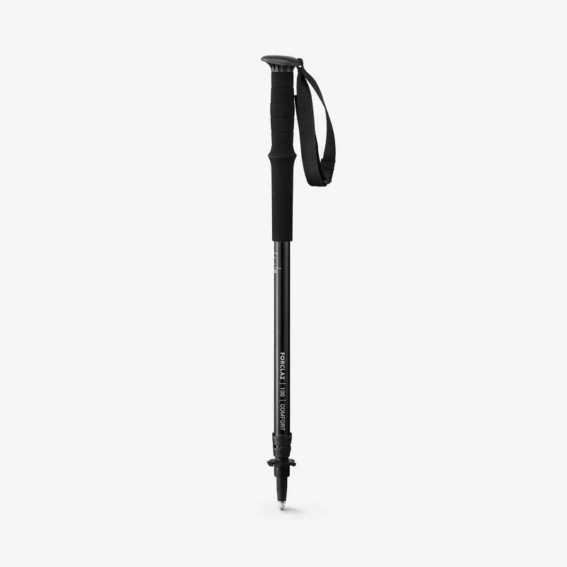 1 Easy Adjust Hiking Pole – MT100 Comfort Black black