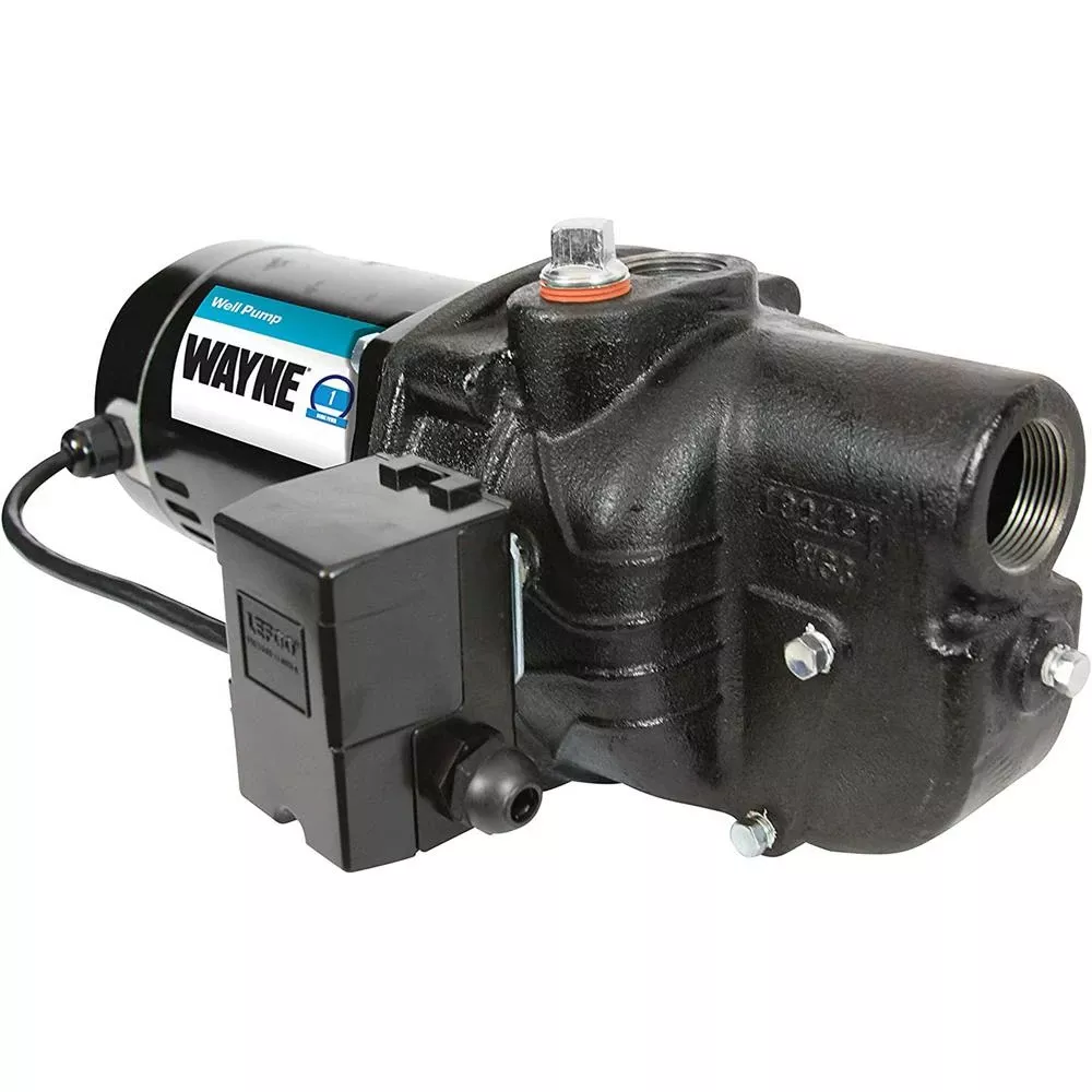 1 Hp Cast Iron Shallow Well Jet Pump 1084 Gph Dual Voltage