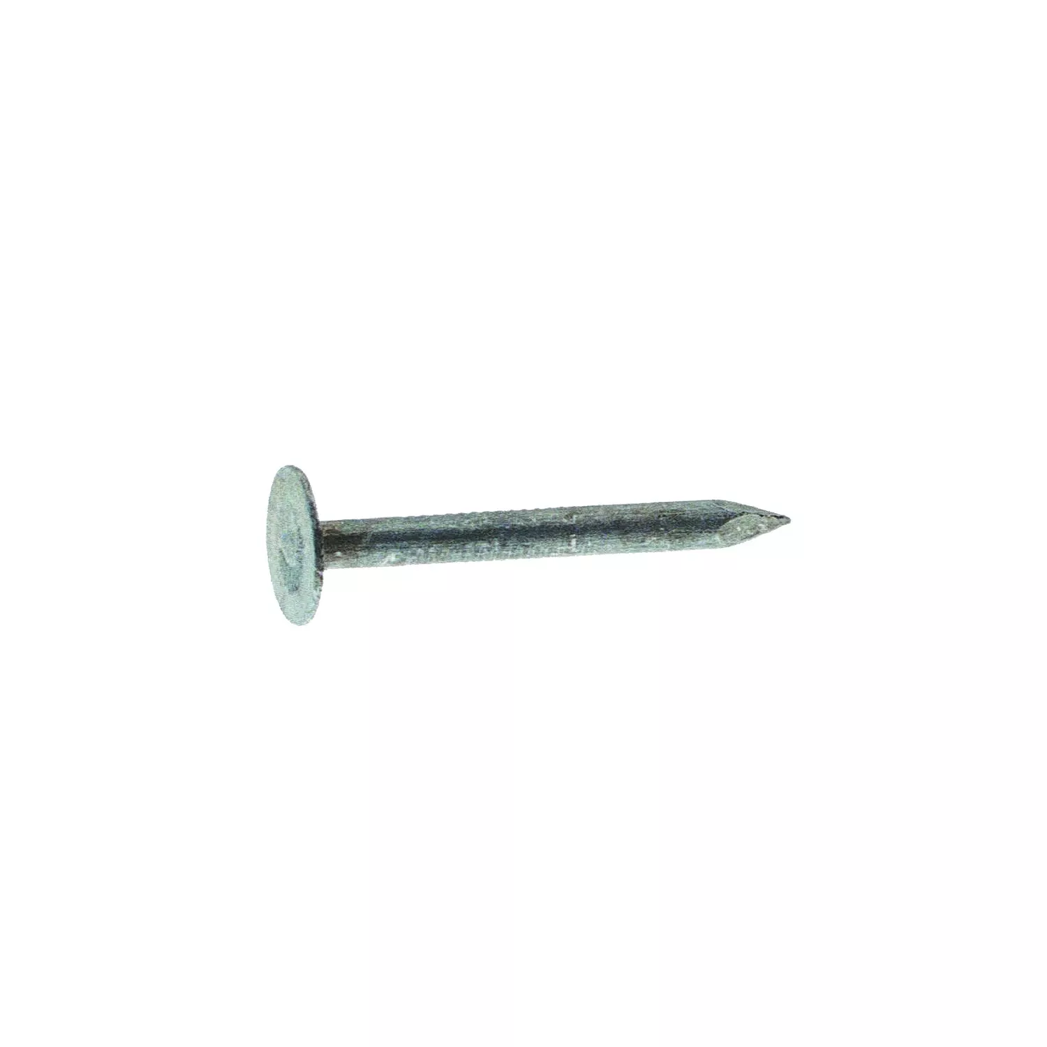 1 In. Electro-galvanized Steel Roofing Nails Flat Head 1 Lb Box