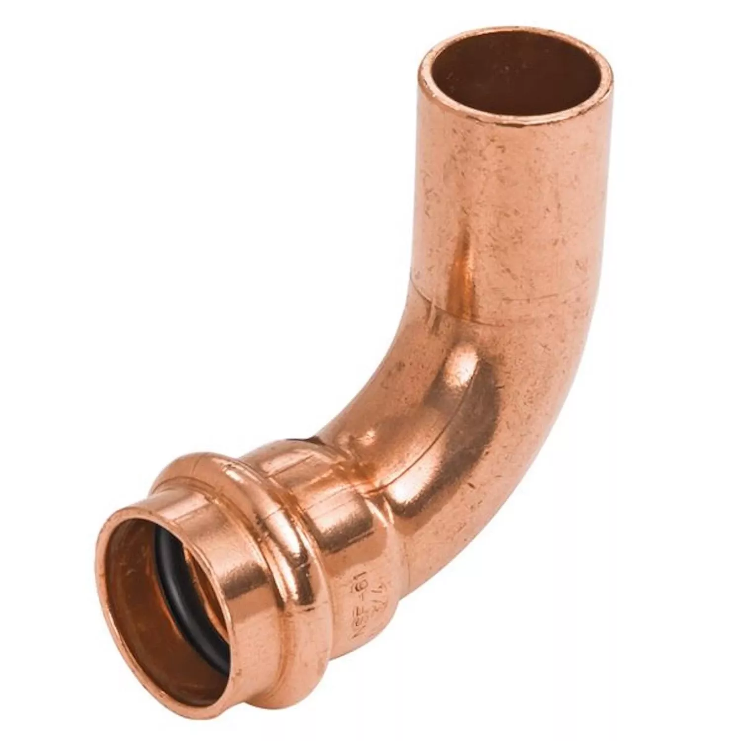 1 In. Ftg X 1 In. D Press Wrought Copper 90 Degree Elbow 1 Pk