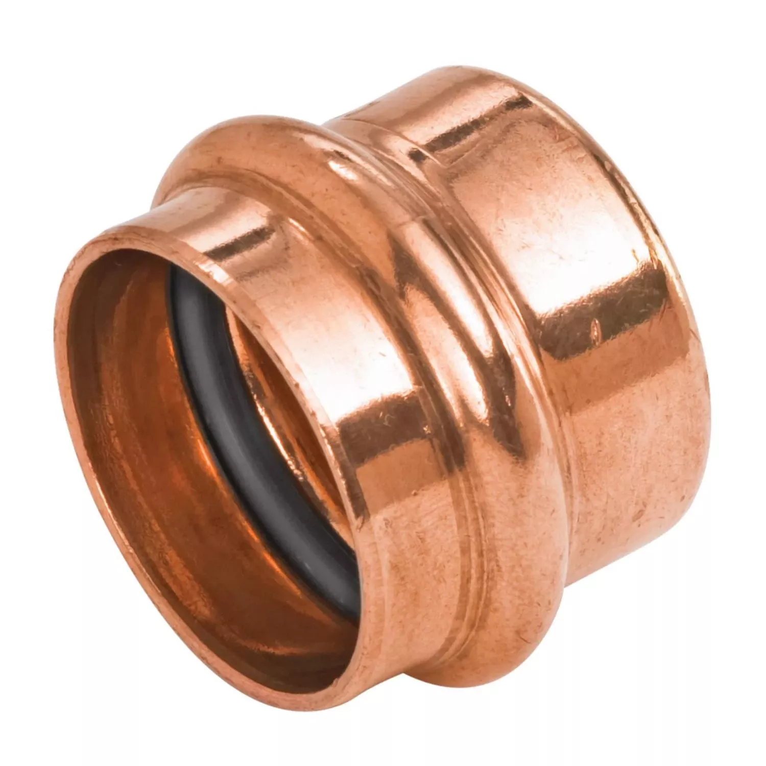 1 In. Press X 1 In. D Press Wrought Copper Cap 1 Pk