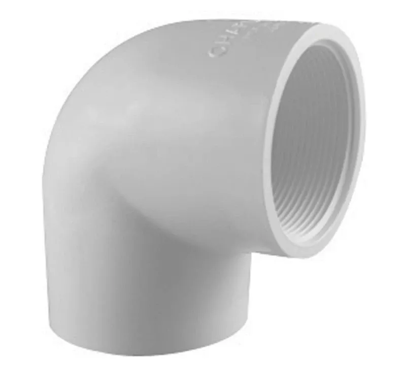 1 In. Pvc Sch. 40 90-degree S X Fpt Elbow