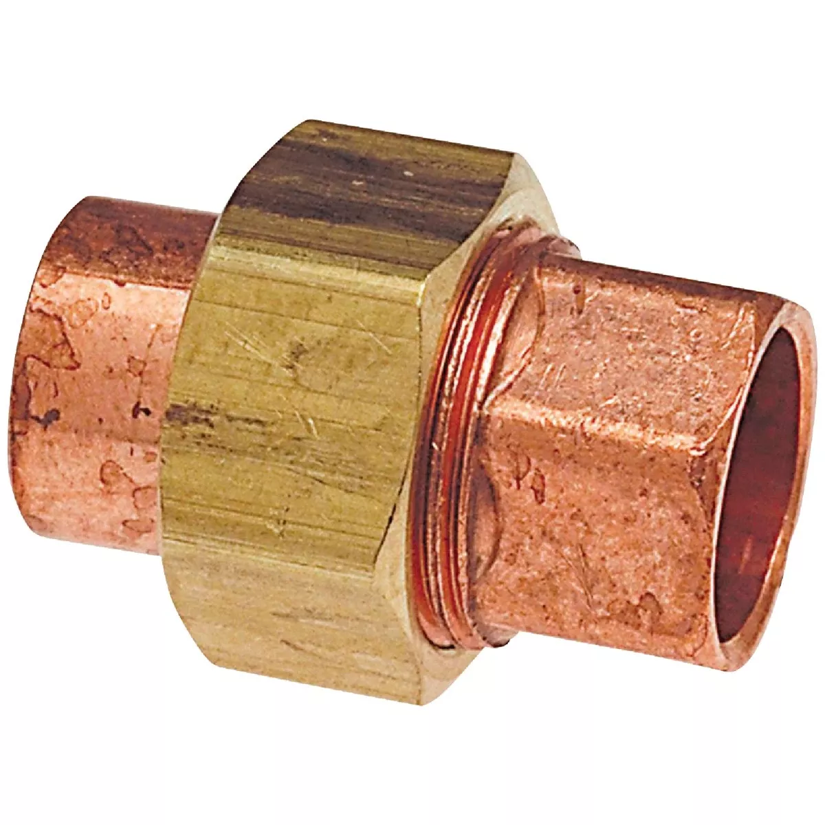 1 In. Sweat X 1 In. D Sweat Copper Union 1 Pk
