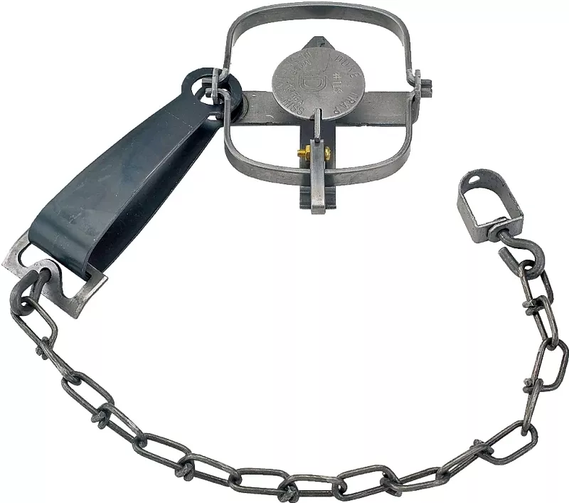 #1 Small Foot-hold Animal Trap For Minks And Muskrats 1 Pk