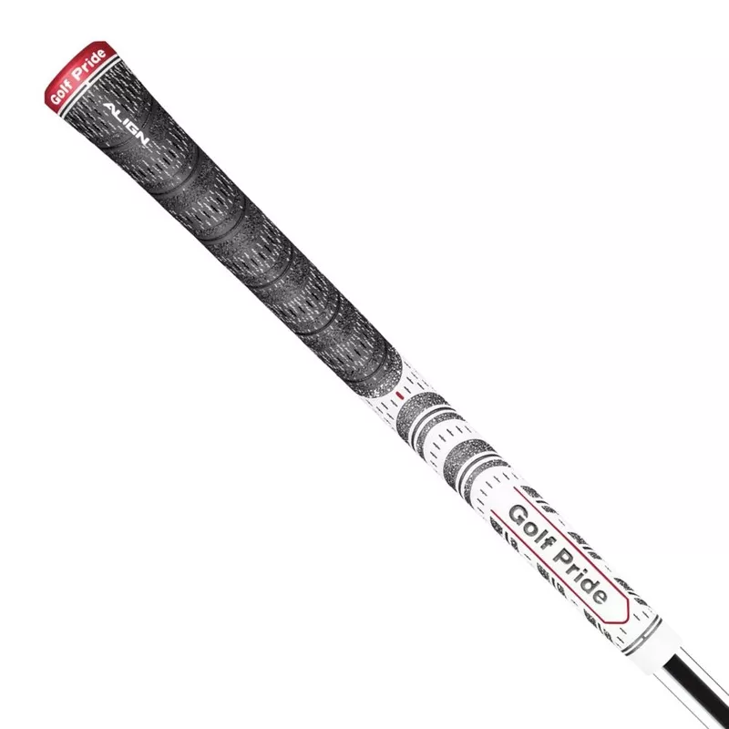 (13pc Grip Bundle) Golf Pride MCC CLASSIC ALIGN Midsize Grip Black / White
