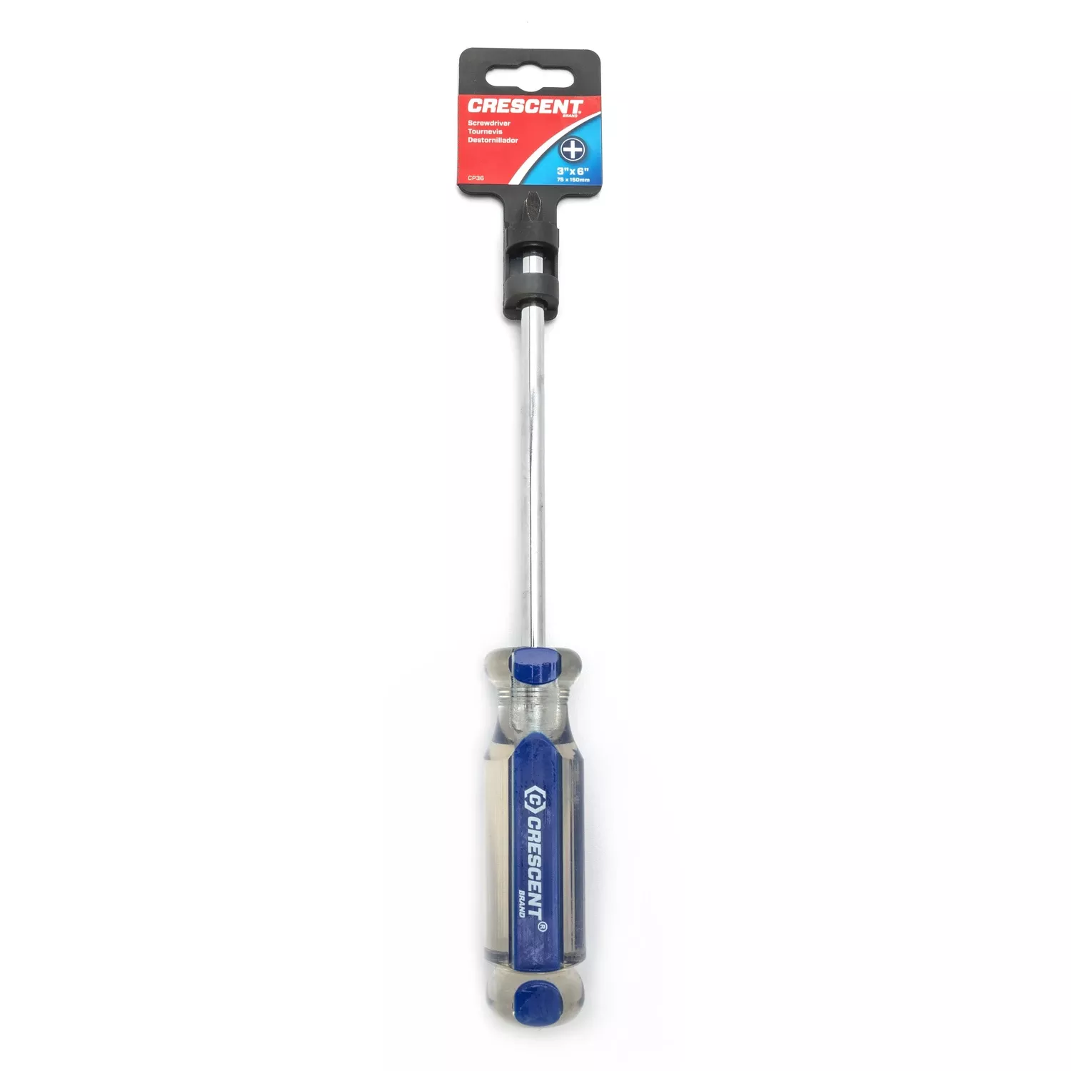 #3 X 6 In. L Phillips Screwdriver With Acetate Handle