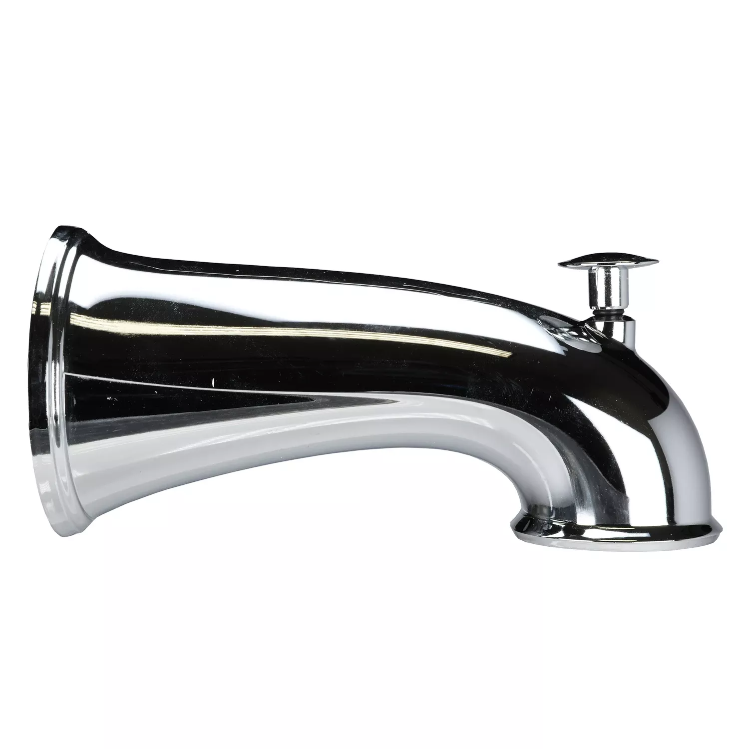 6 In. Chrome Bathtub Spout With Diverter - Model 10315