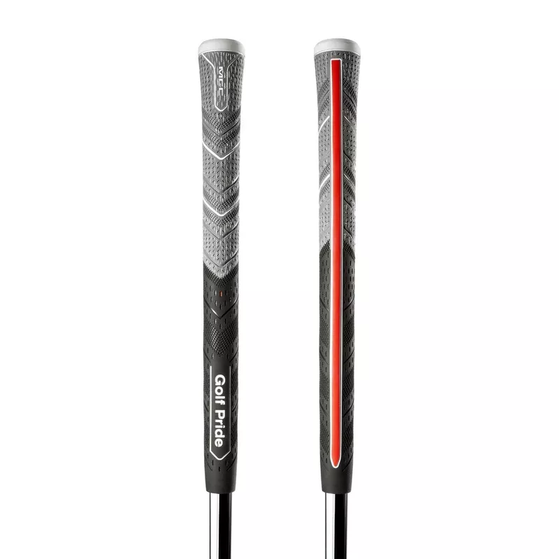 (8pc Grip Bundle) Golf Pride MCC PLUS4 ALIGN Max Standard Grip Grey