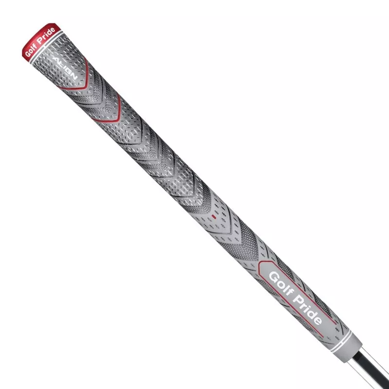 (8pc Grip Bundle) Golf Pride MCC PLUS4 ALIGN Standard Grip Grey
