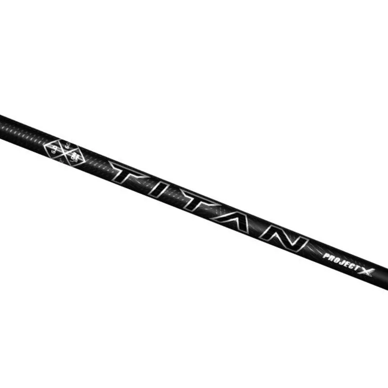 (Assembled) Project X Titan Black Driver Shaft with Adapter Tip + Grip