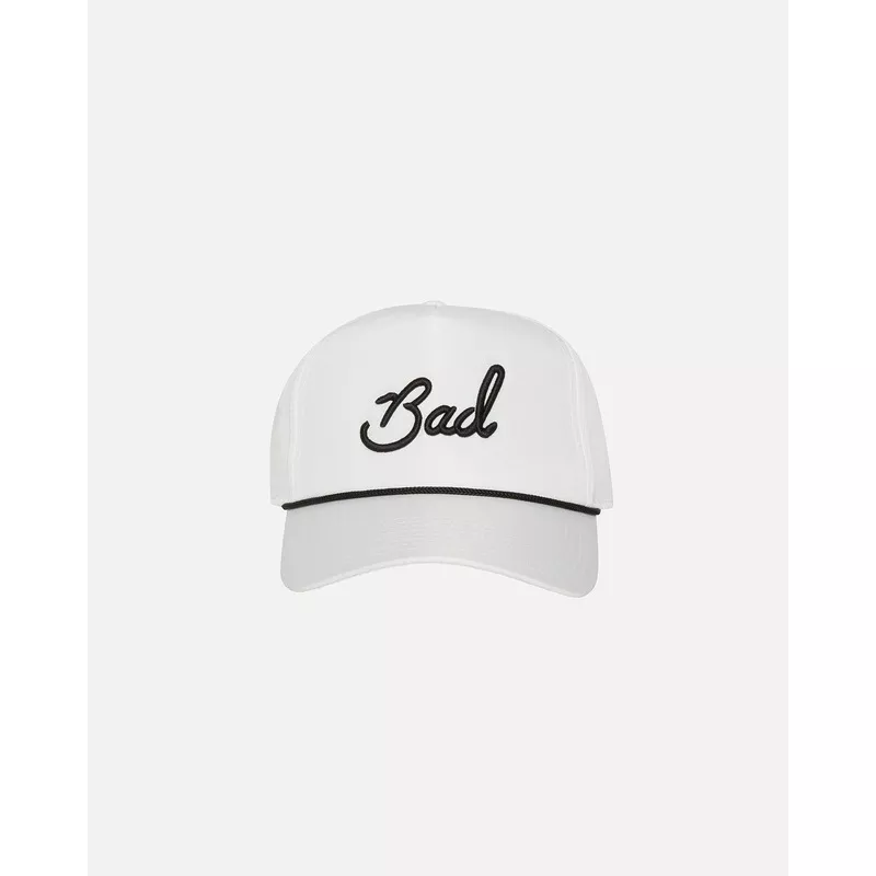 “Bad” Rope Golf Hat – White