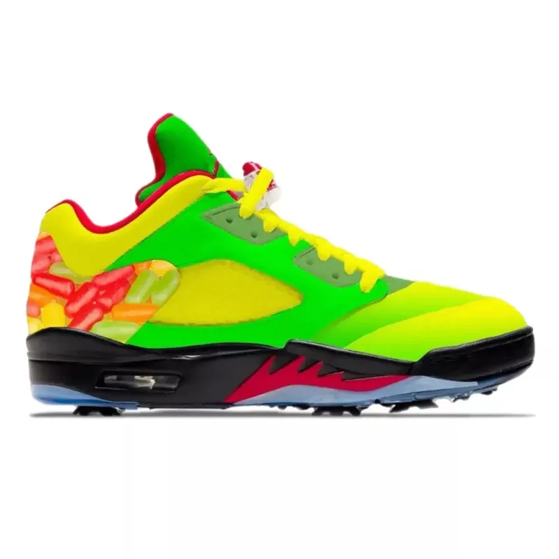 “Candy” Jordan 5 Retro Low Golf Shoes