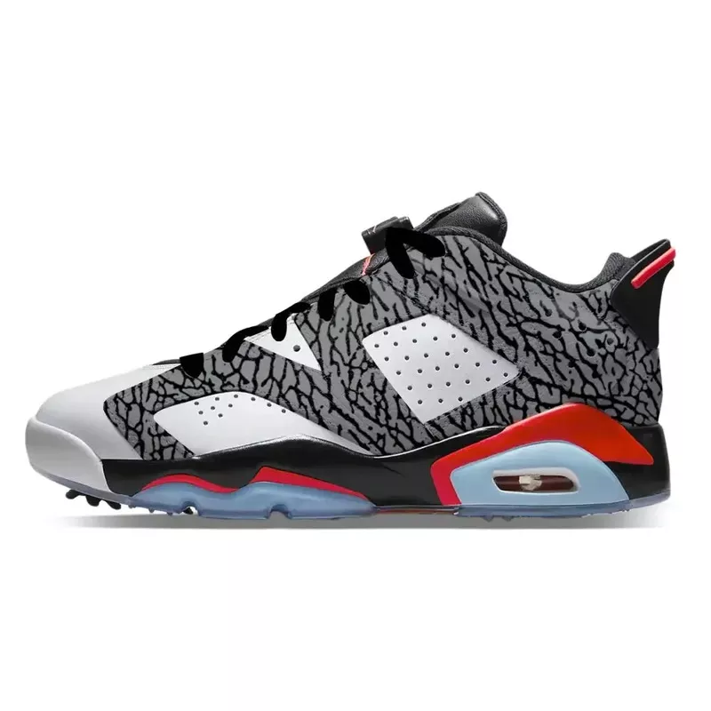 “Elephant” Jordan Retro 6 Golf Shoes