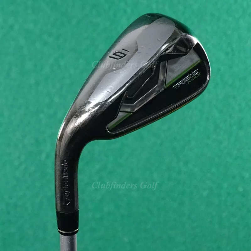 LH TaylorMade RocketBallz RBZ MAX Single 6 Iron KBS Satin 90 Steel Regular