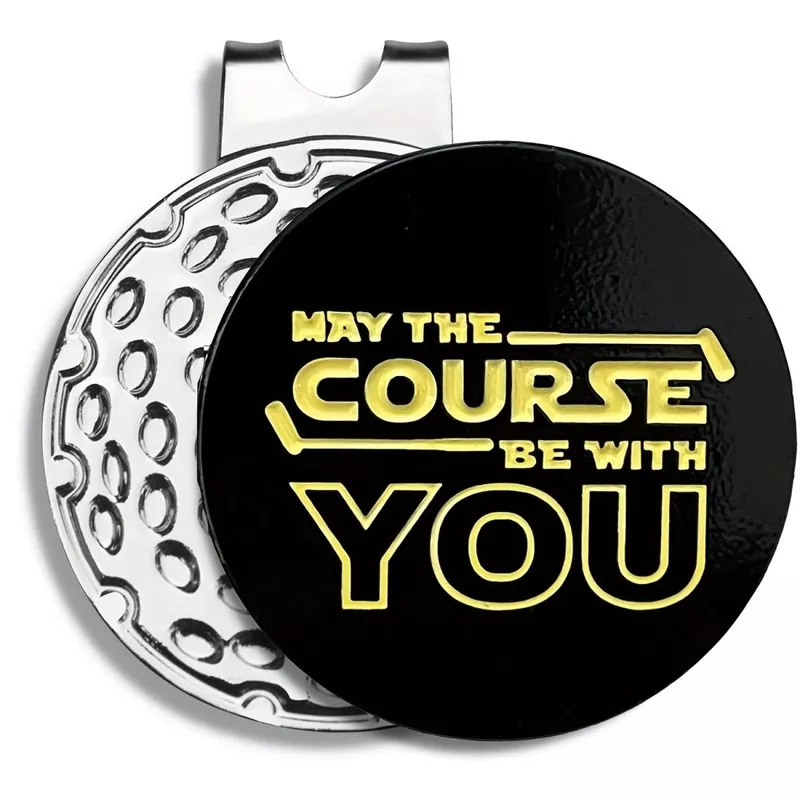 “May The Course Be With You” Golf Ball Marker