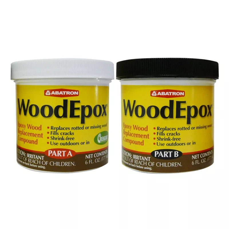Woodepox Epoxy, Wood Filler, 12-oz.
