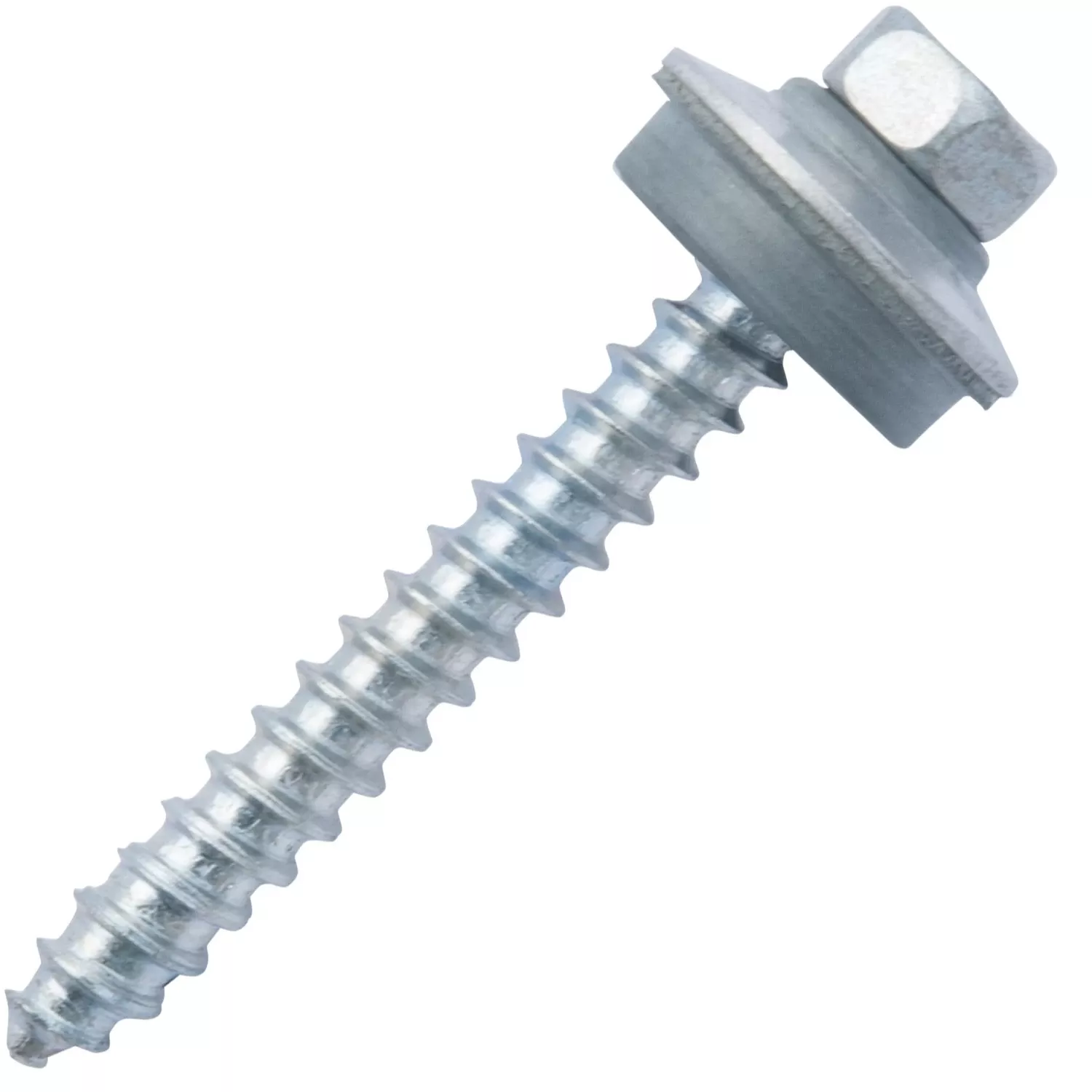 Woodtite No. 16 X 2 In. L Hex Galvanized 45-degree Wood Screws 50 Pk