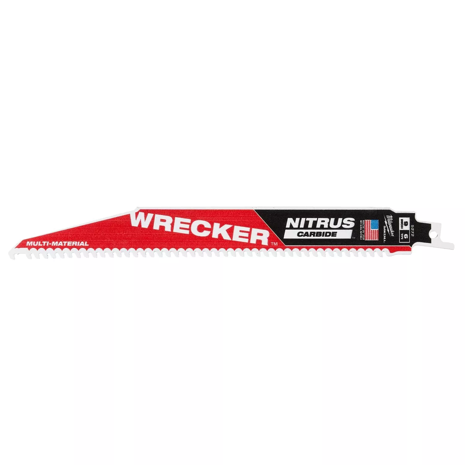 Wrecker 9 In. Nitrus Carbide Reciprocating Saw Blade 6 Tpi 3 Pk