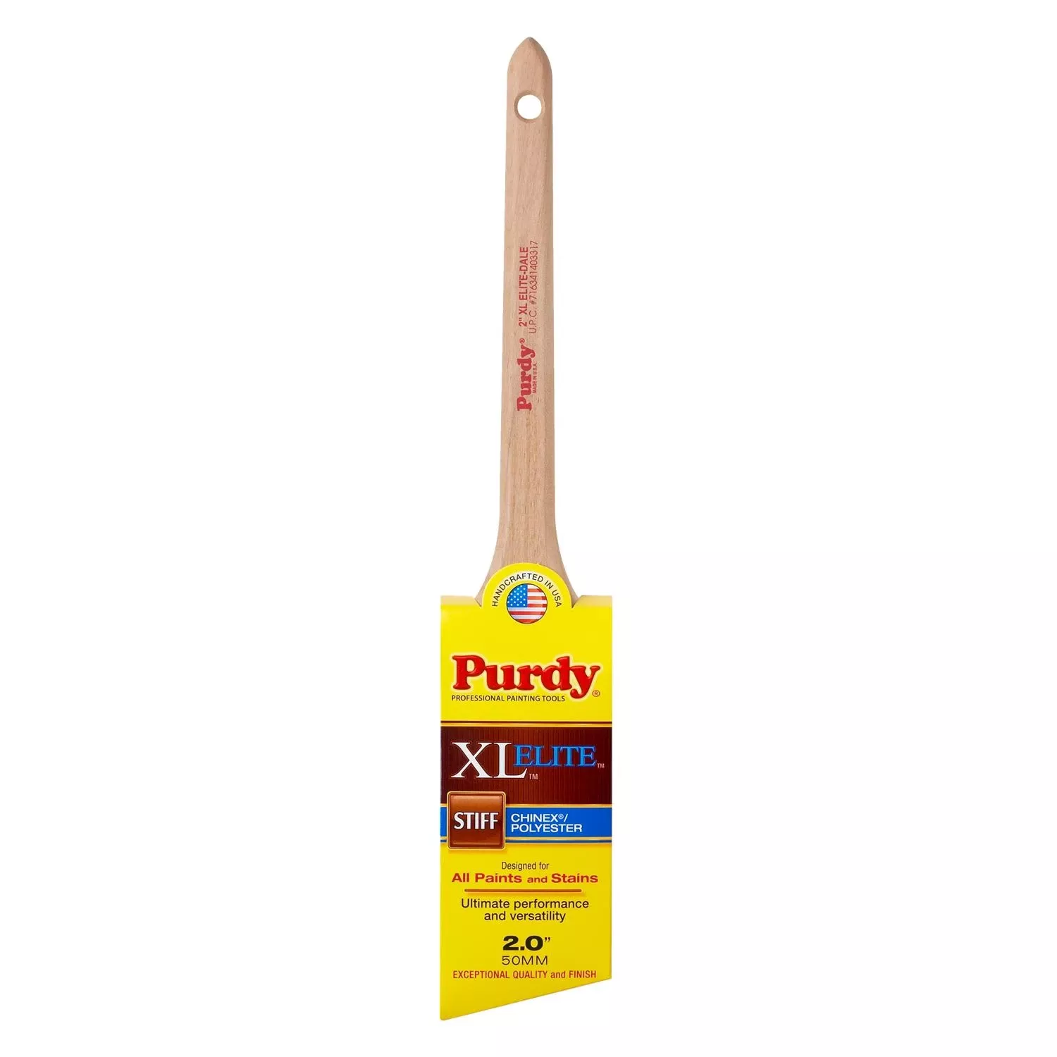 Xl Elite Dale 2 In. Stiff Angle Trim Paint Brush - Model 144080520