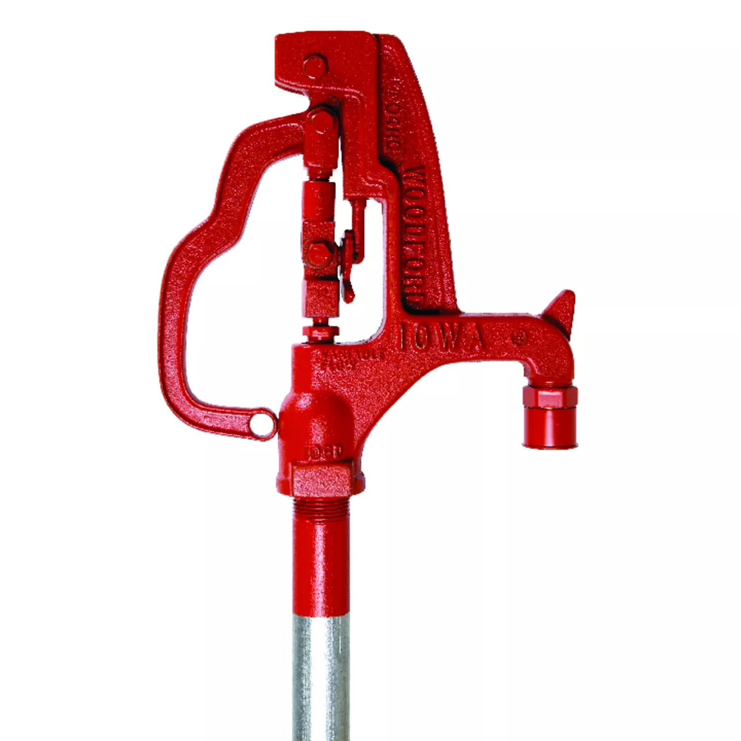 Y34 1 In. Npt X 3/4 In. Mpt X 3 Ft. Galvanized Pipe Freezeless Yard Hydrant