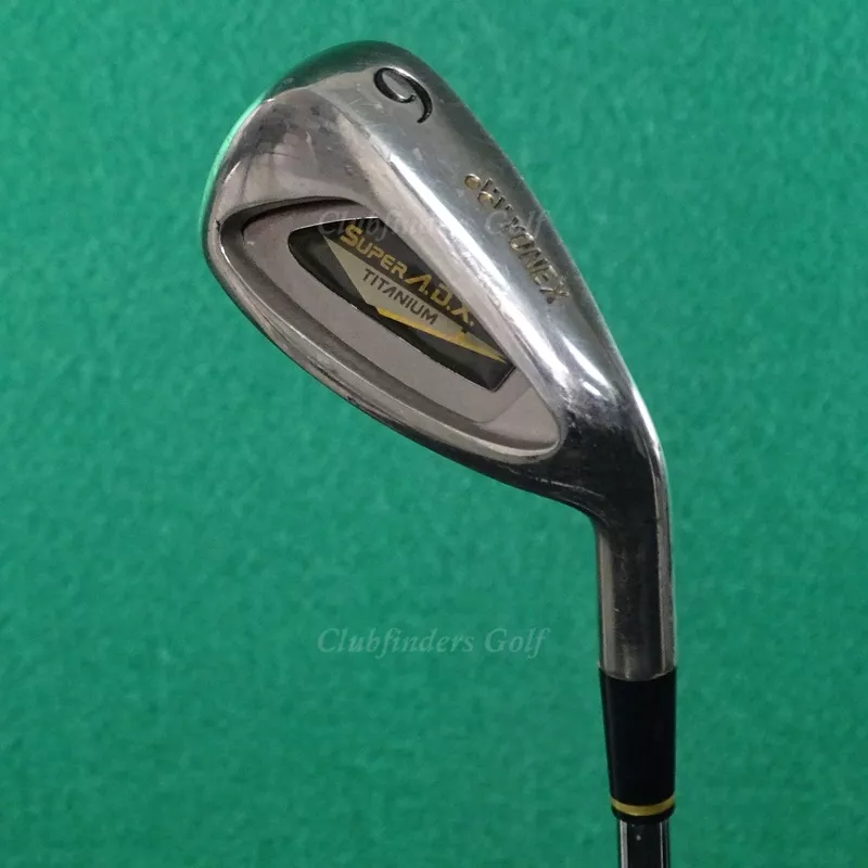 Yonex Super ADX Titanium Single 6 Iron True Temper Dynamic Gold Steel Stiff