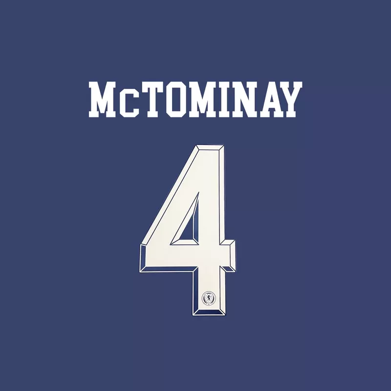 Youth – McTominay 4 – Scotland 26 Home/Away Print Set White