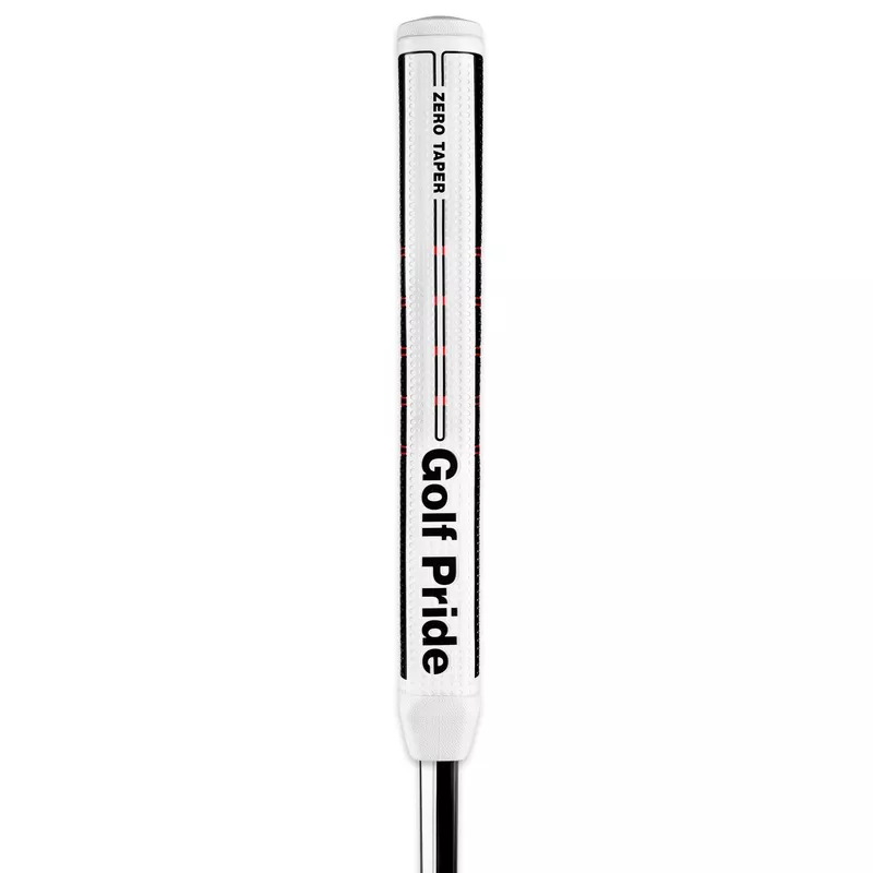 Zero Taper Straight Golf Putter Grip Black/White/Red