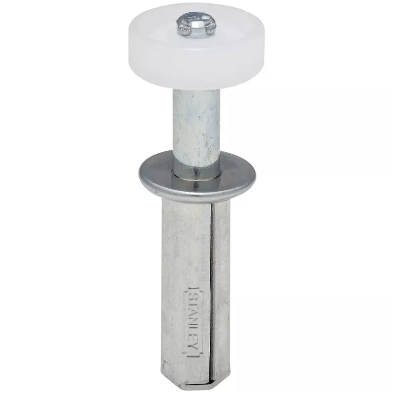 Zinc-plated Plastic/steel Bi-fold Door Top Wheel Guide 1 Pk
