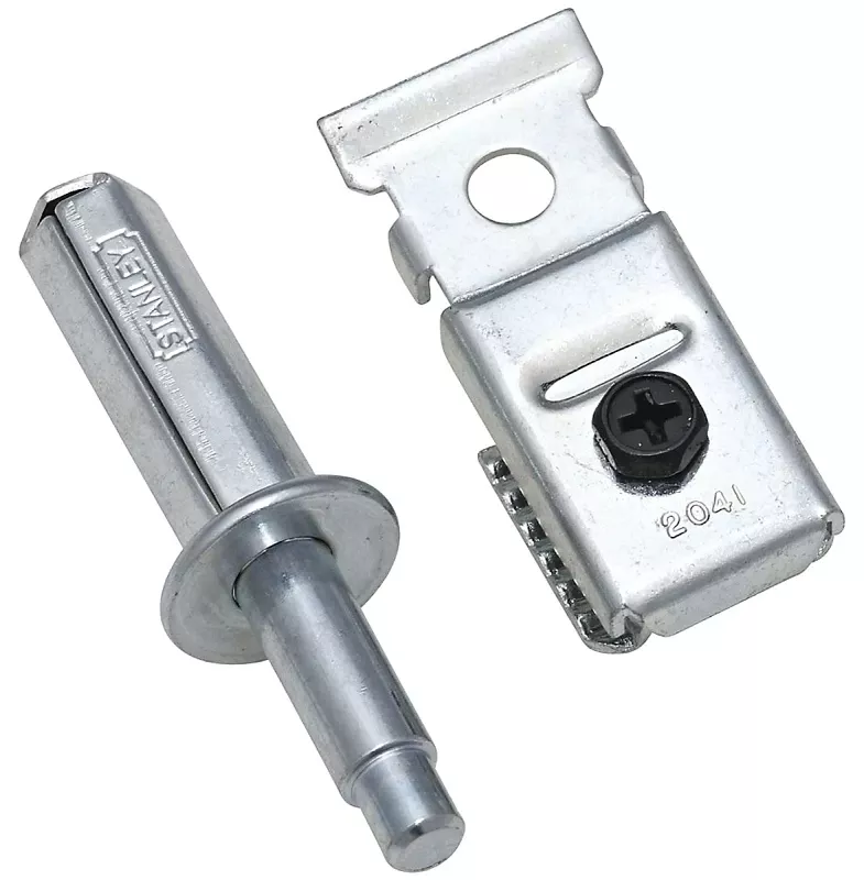 Zinc-plated Steel Folding Door Upper Pivots 1 Pk