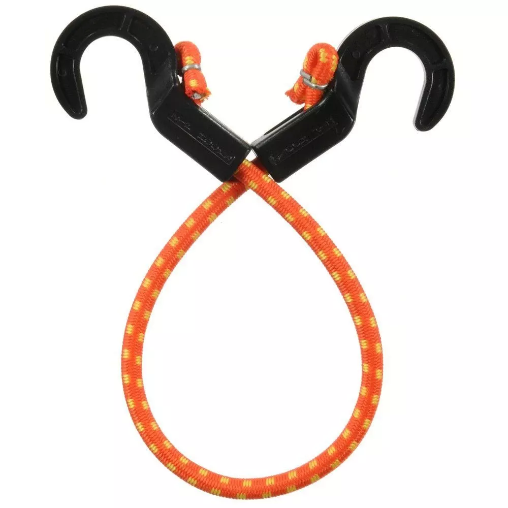 Zip Cord Multicolored Bungee Cord 20 In. L X 0.315 In. 1 Pk