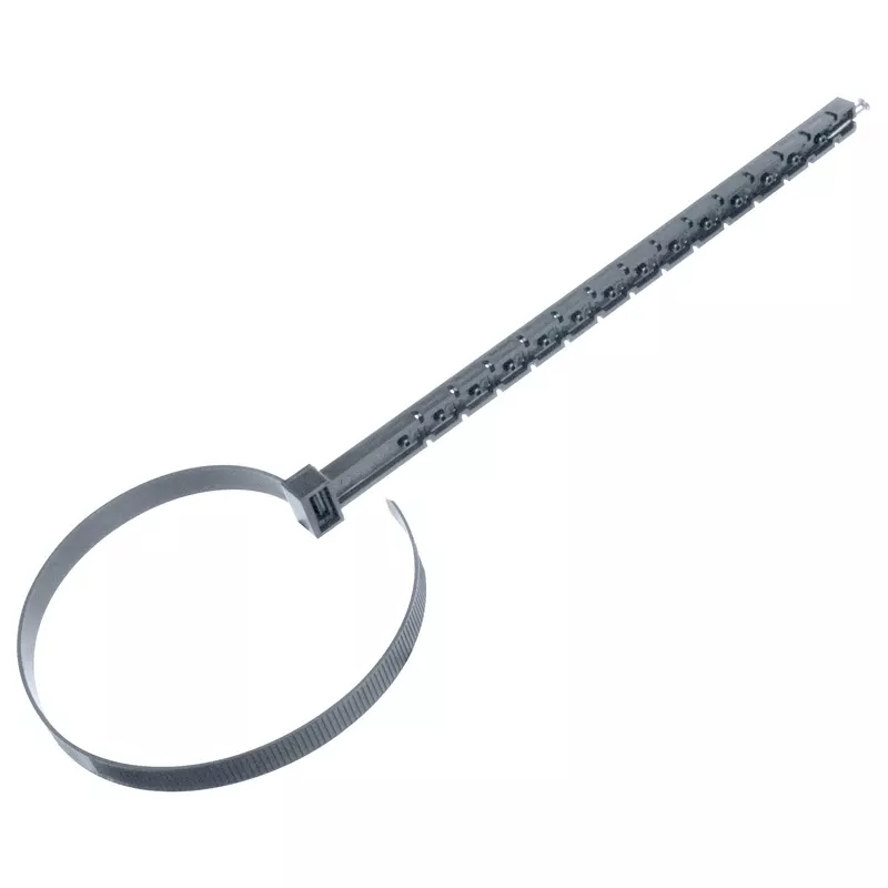 Zipstick Gray Abs Pipe Hanger For 1 To 6 Inch Pipes